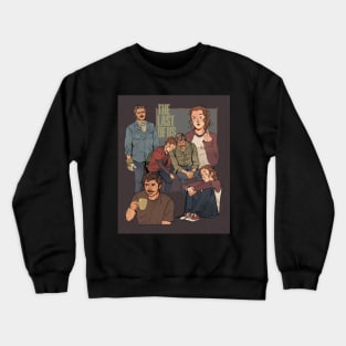 the last of us serie joel and ellie Crewneck Sweatshirt